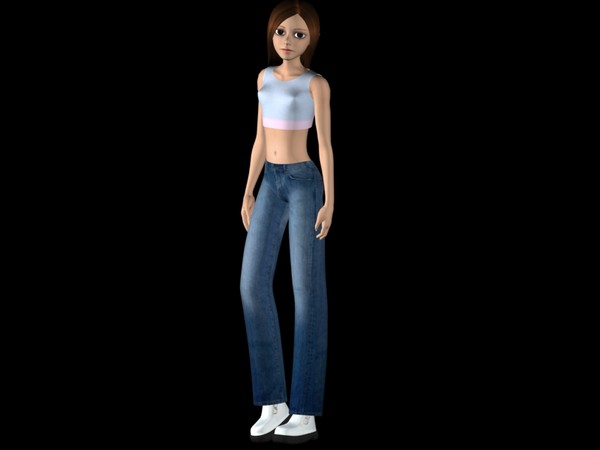 girl anime 3d max - Sabriel 18.1.zip... by sbeynon